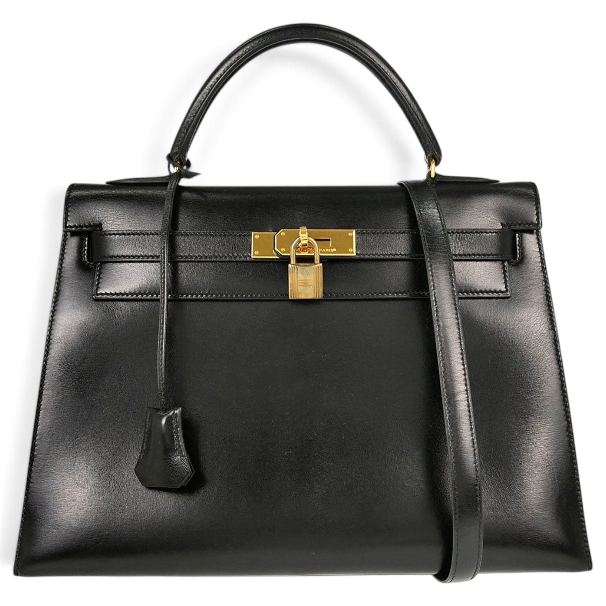 Kelly 32 leather handbag