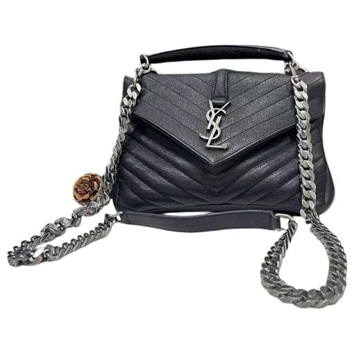 Collége monogramme leather handbag
