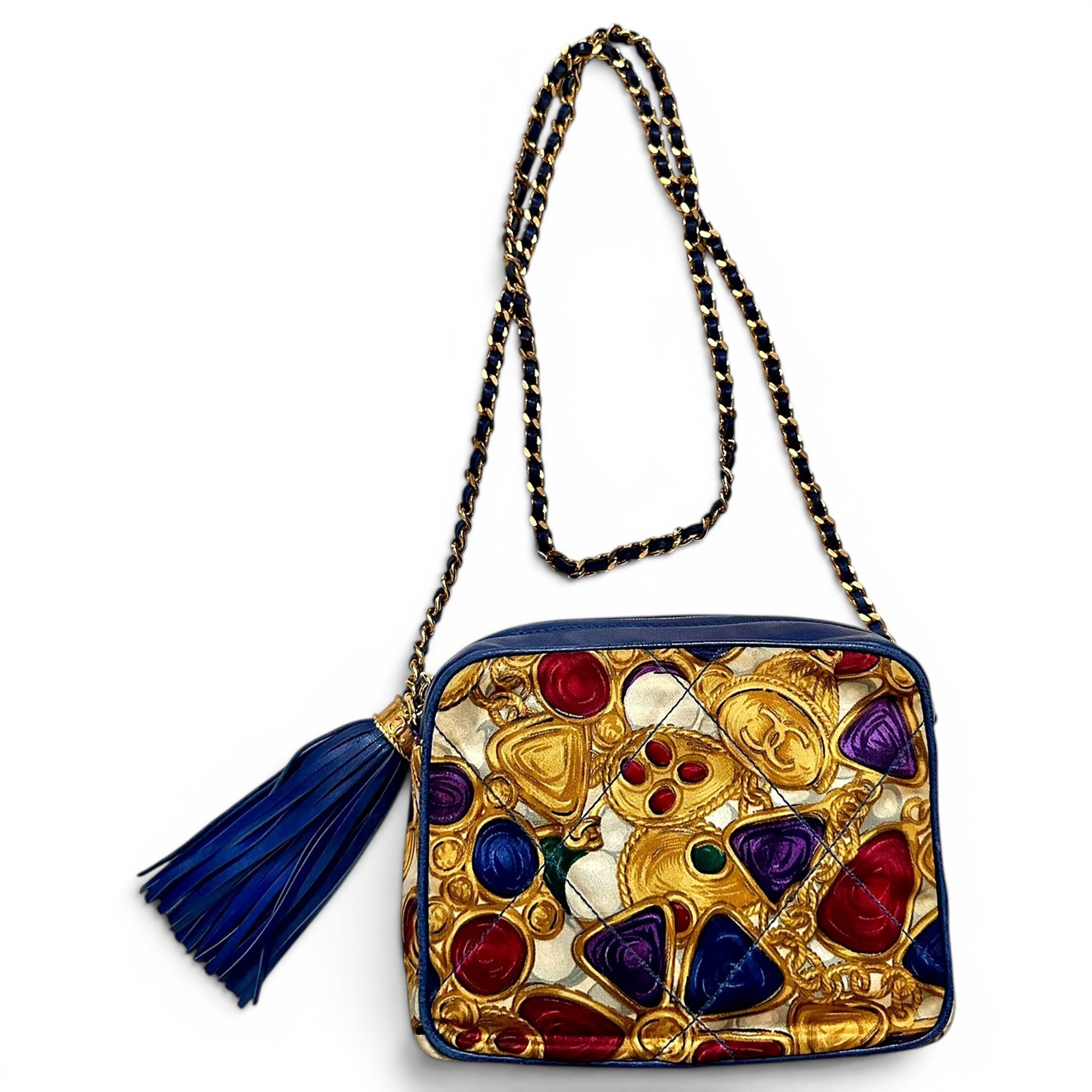 Silk handbag
