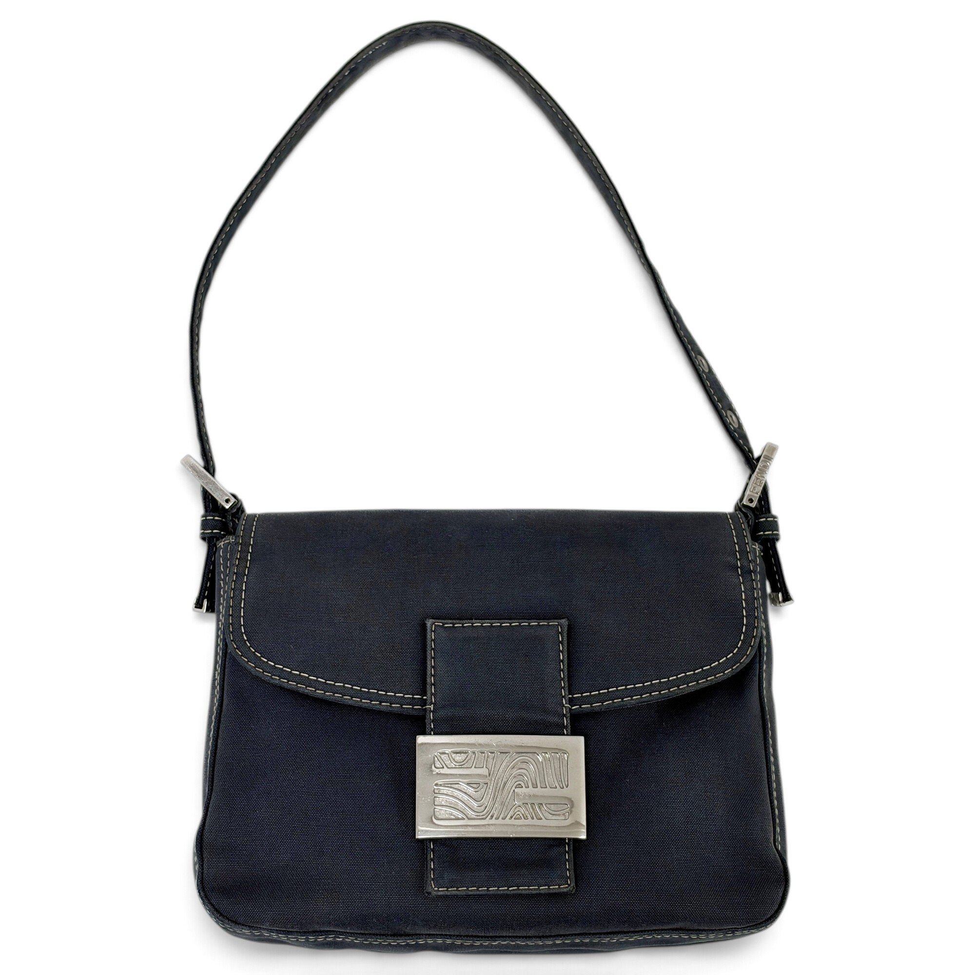 Baguette cloth handbag