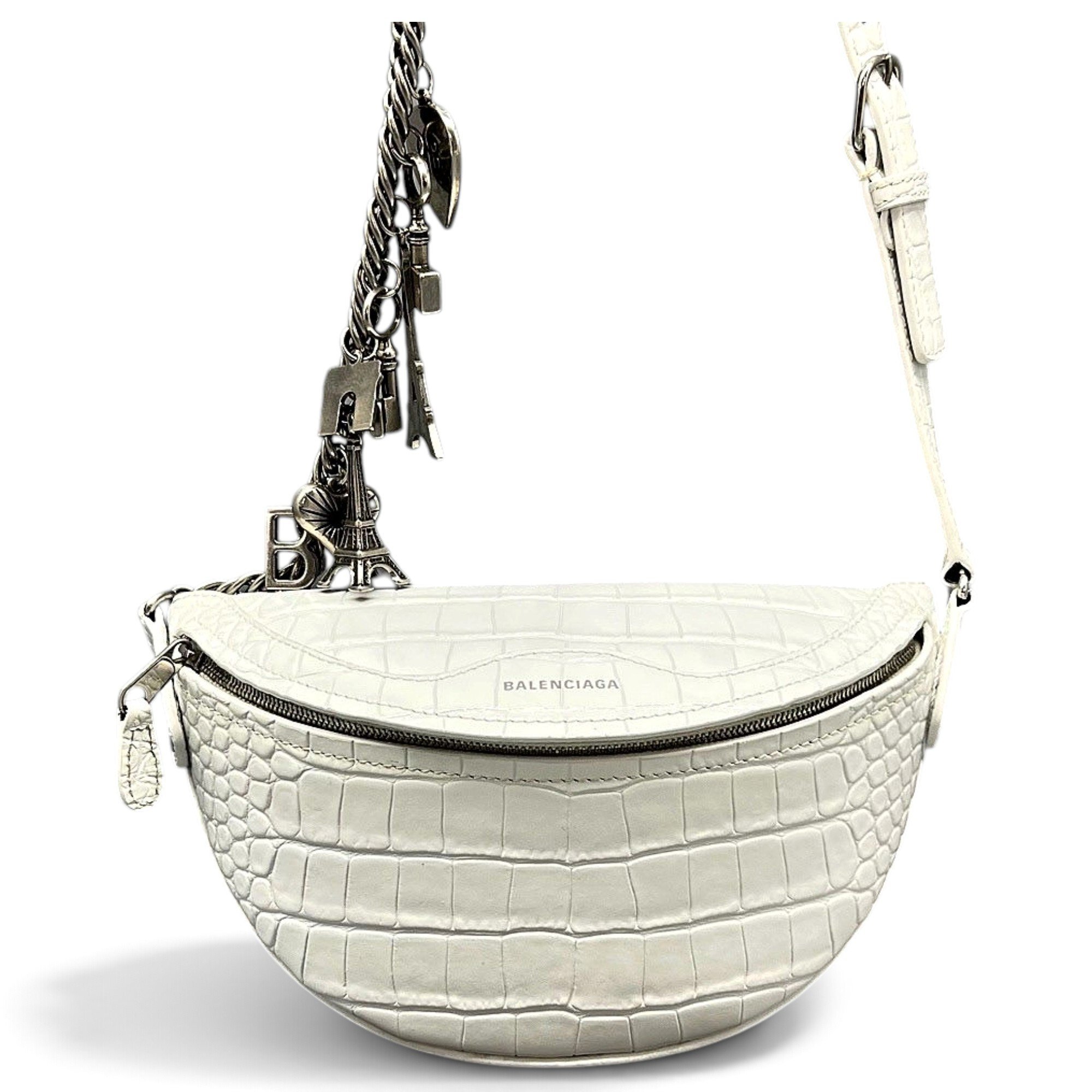 Leather crossbody bag