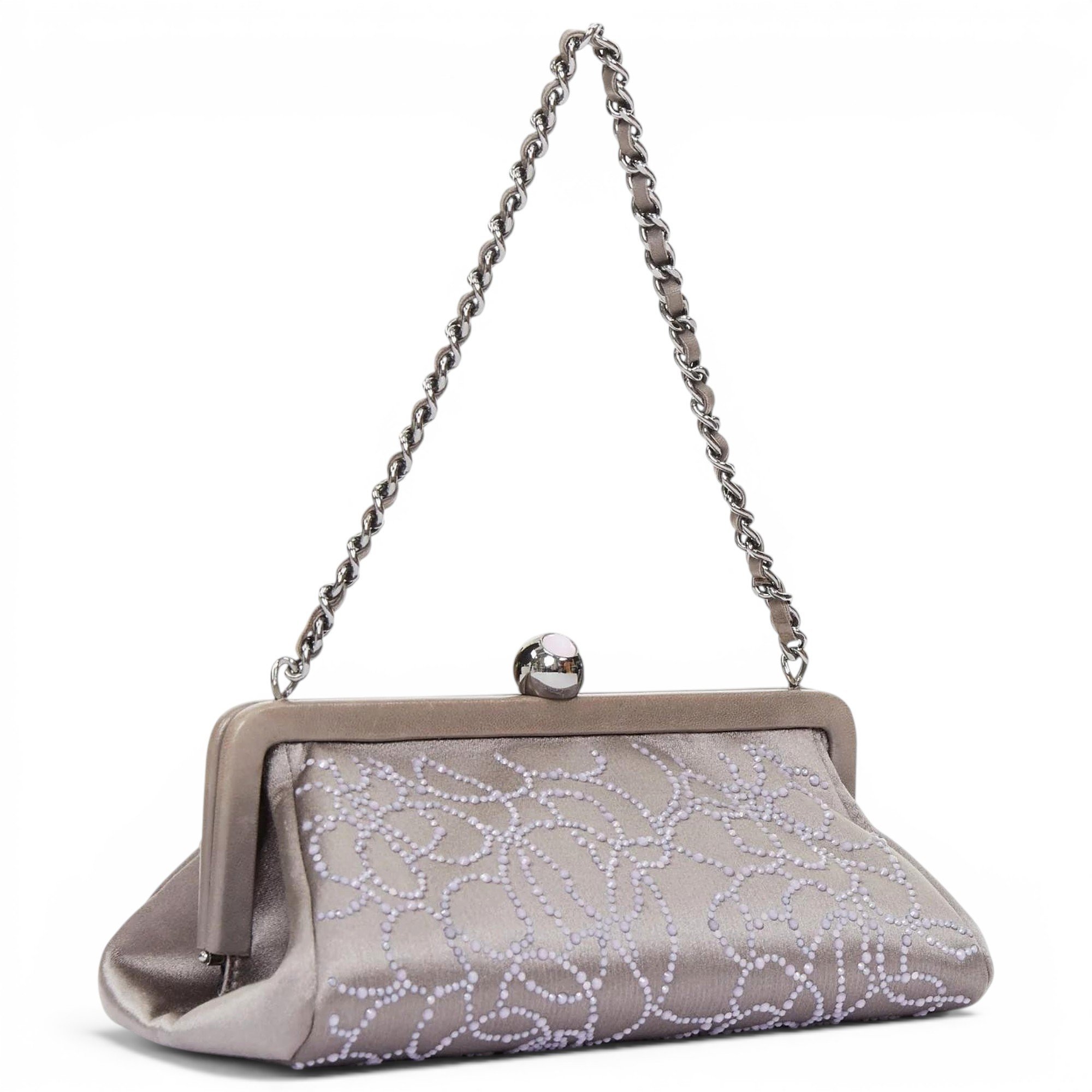 Silk handbag