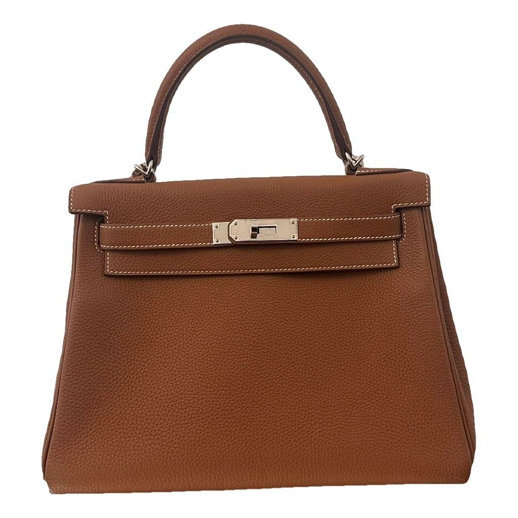 Kelly 28 leather handbag