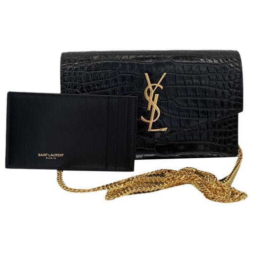 Crocodile crossbody bag