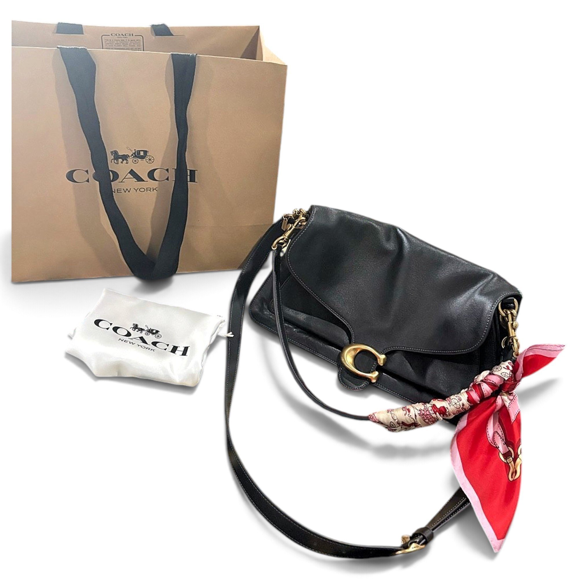 Leather handbag