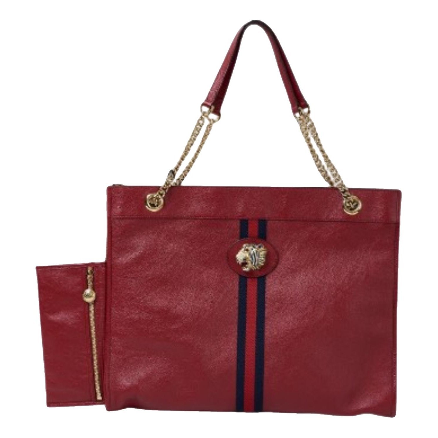 Rajah leather tote