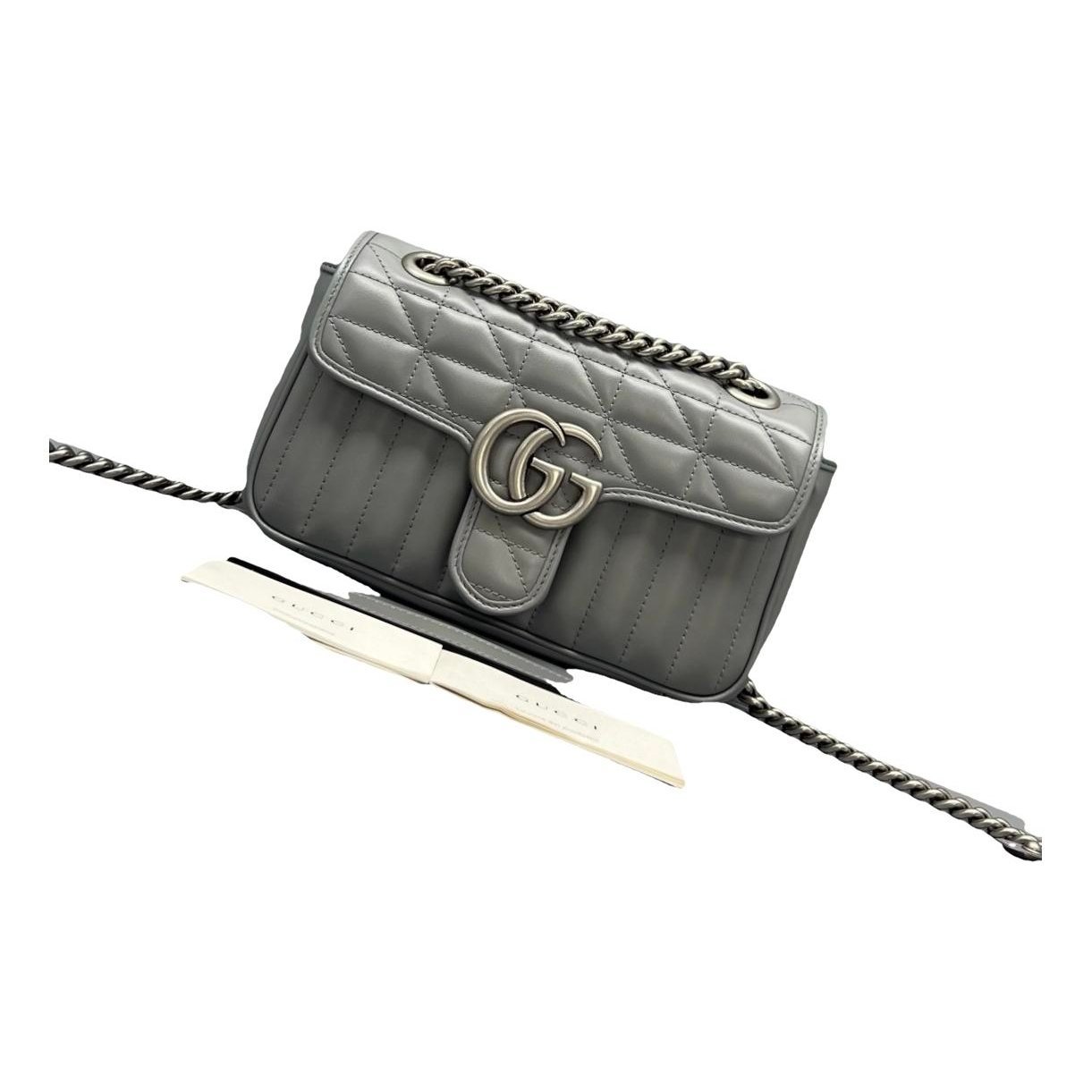 GG Marmont Flap leather handbag