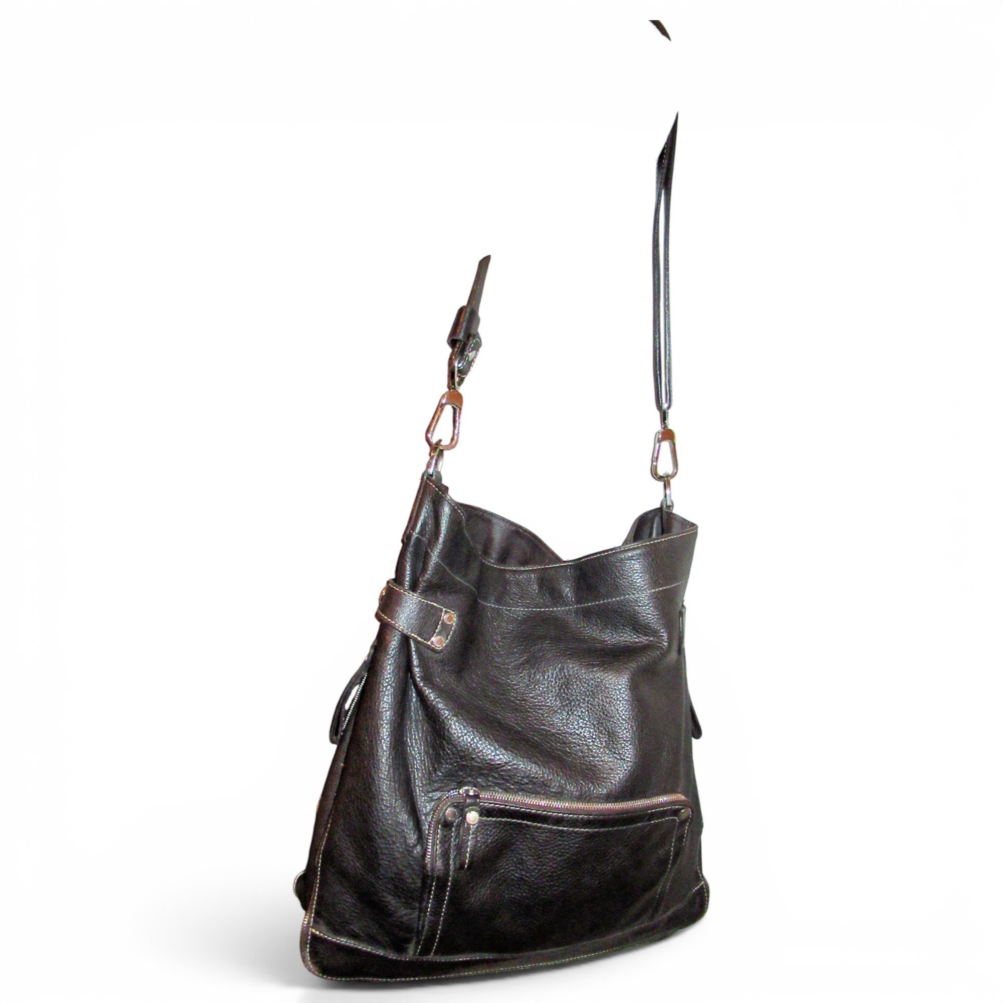 Leather handbag