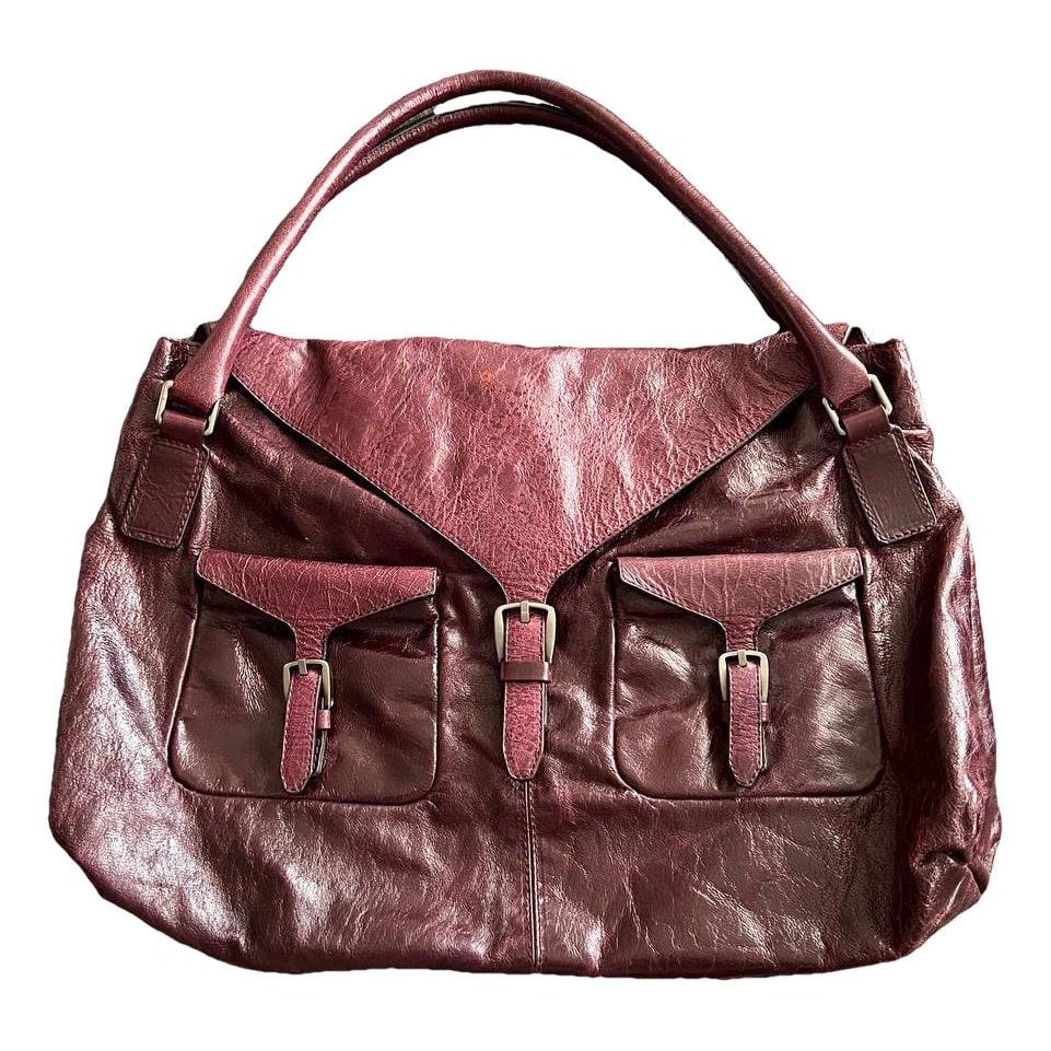 Leather handbag