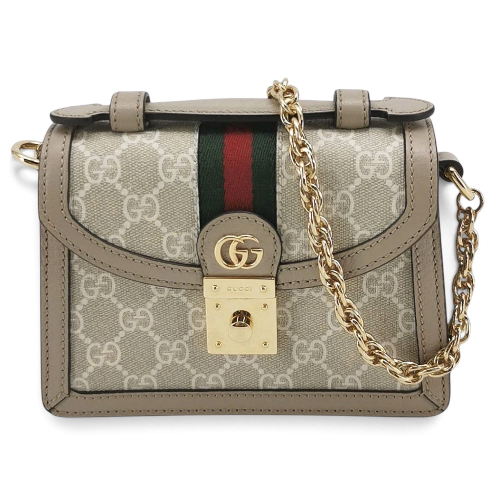 Ophidia leather handbag