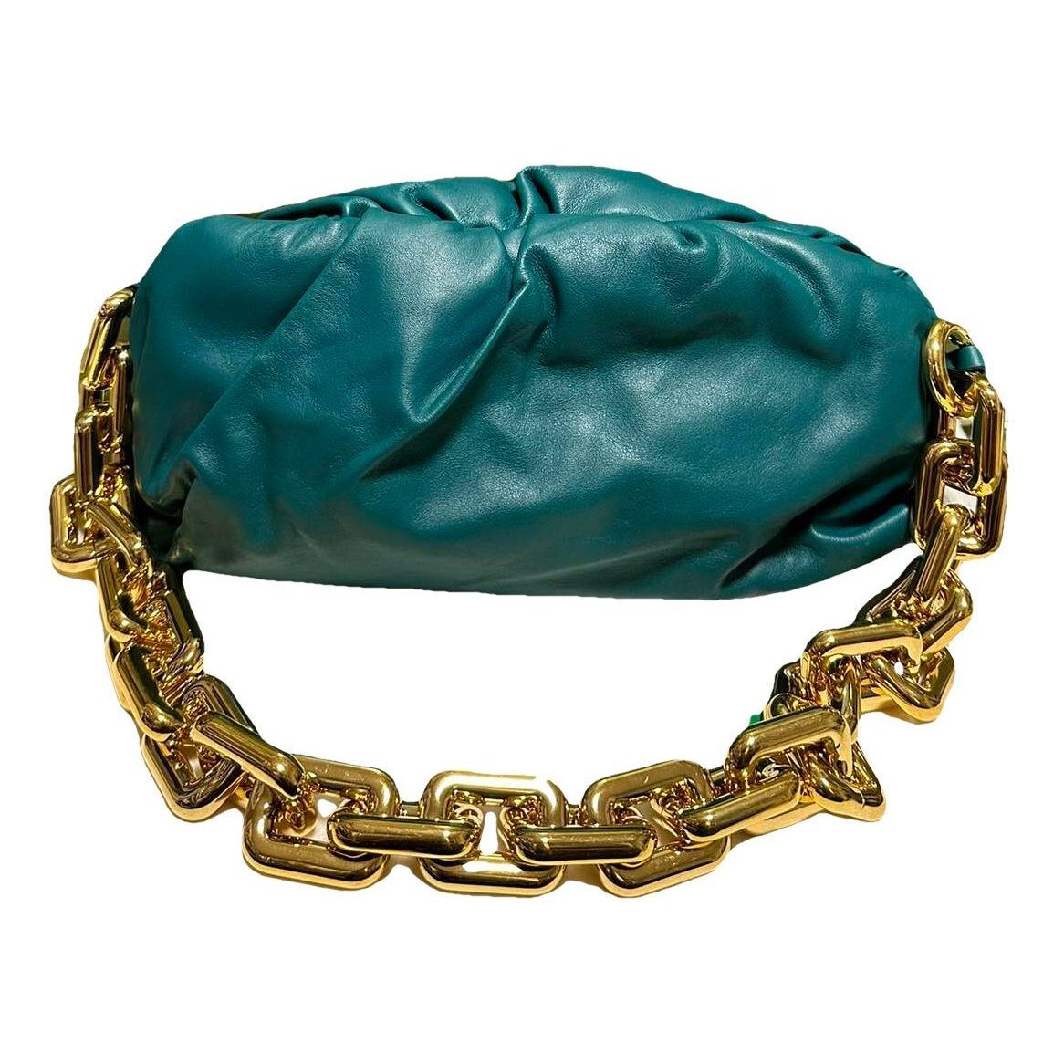 Chain Pouch leather handbag