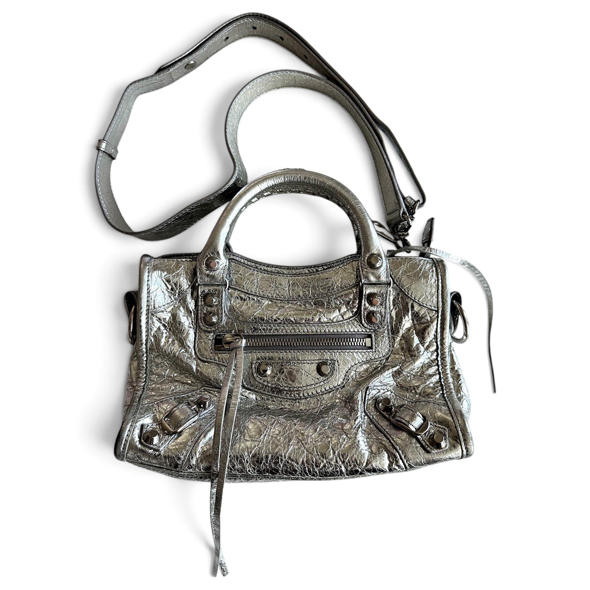 Le Cagole leather handbag