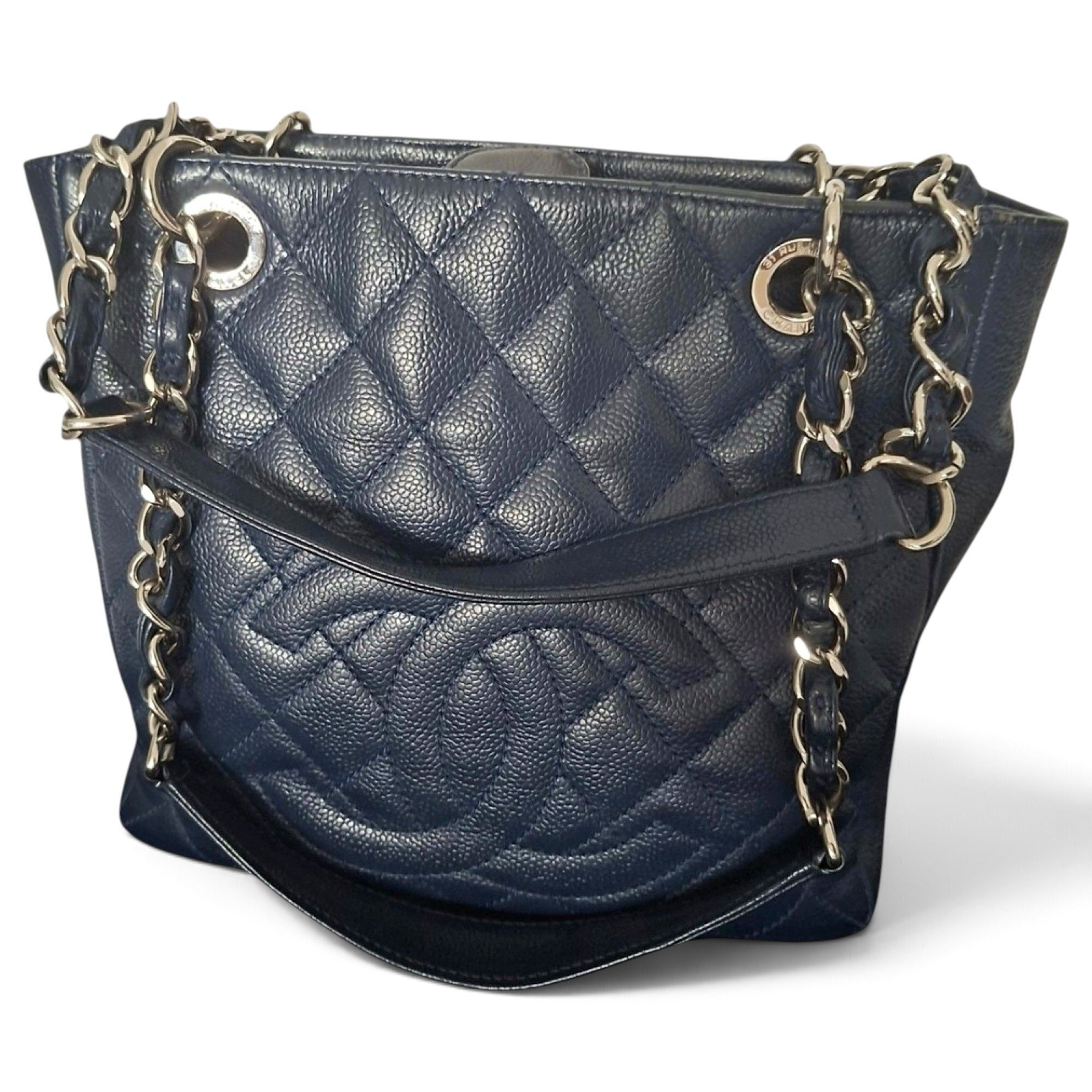 Petite Shopping Tote leather tote
