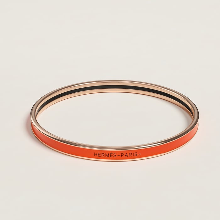Orange Fruité Uni Bangle