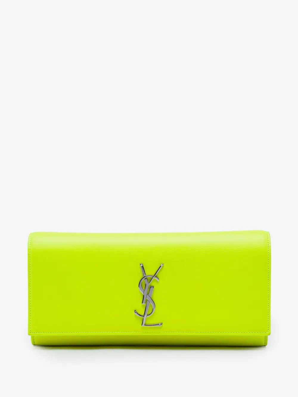 2014 Smooth Leather Cassandre clutch bag