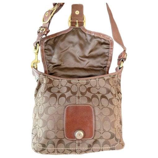 Signature Sufflette cloth crossbody bag