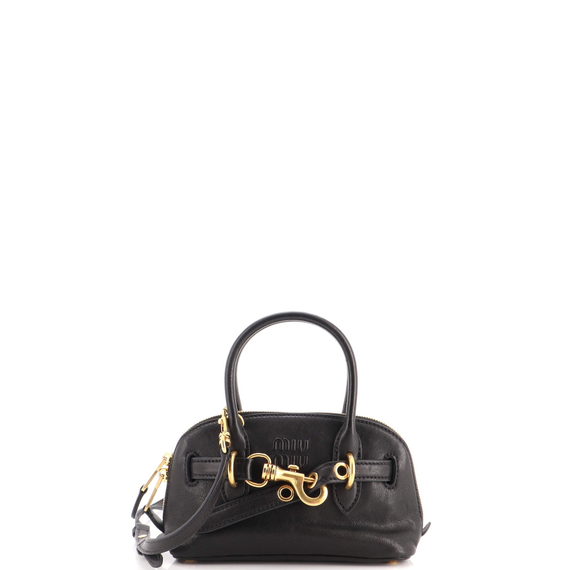 Miu Miu Aventure Tote Leather Mini