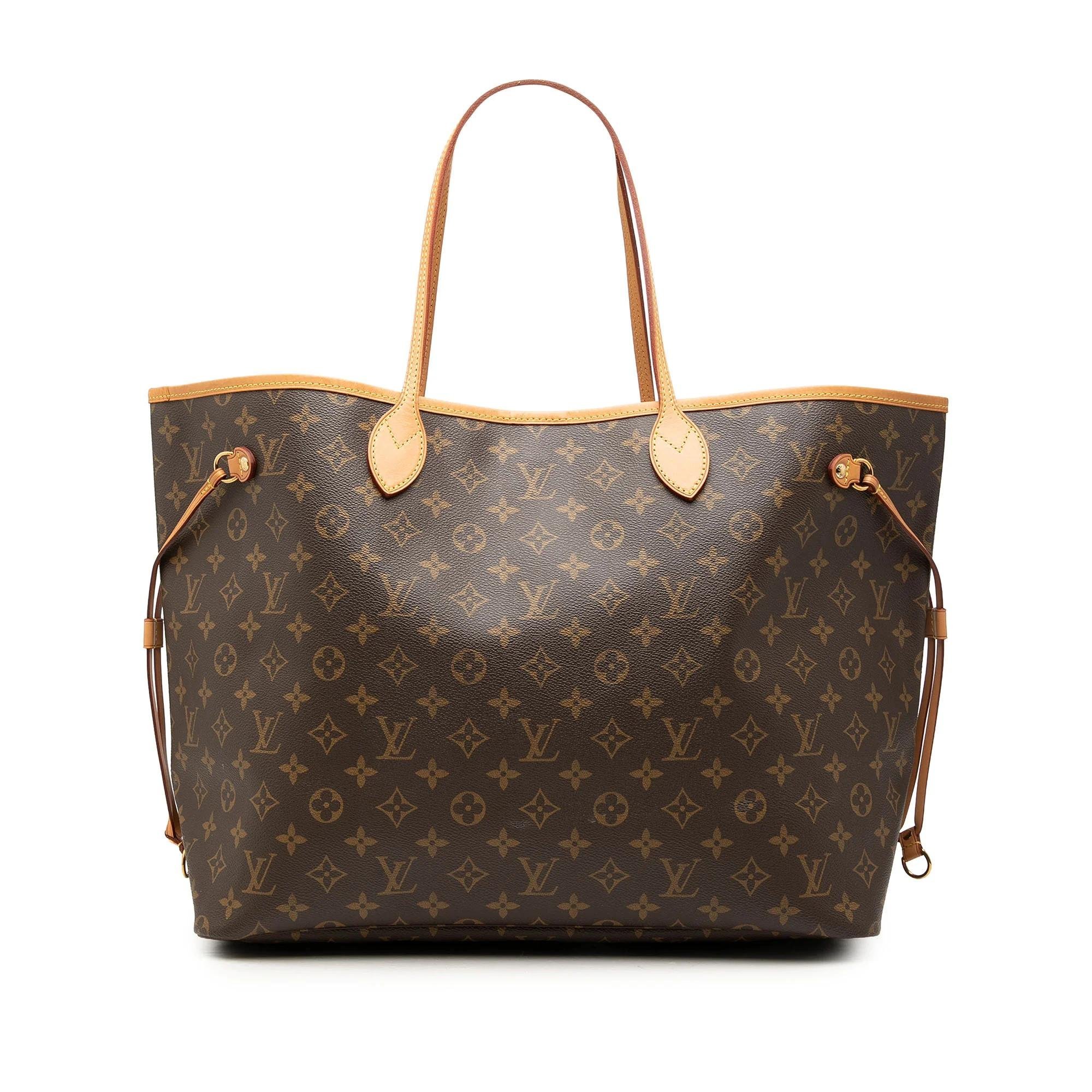 Neverfull leather handbag