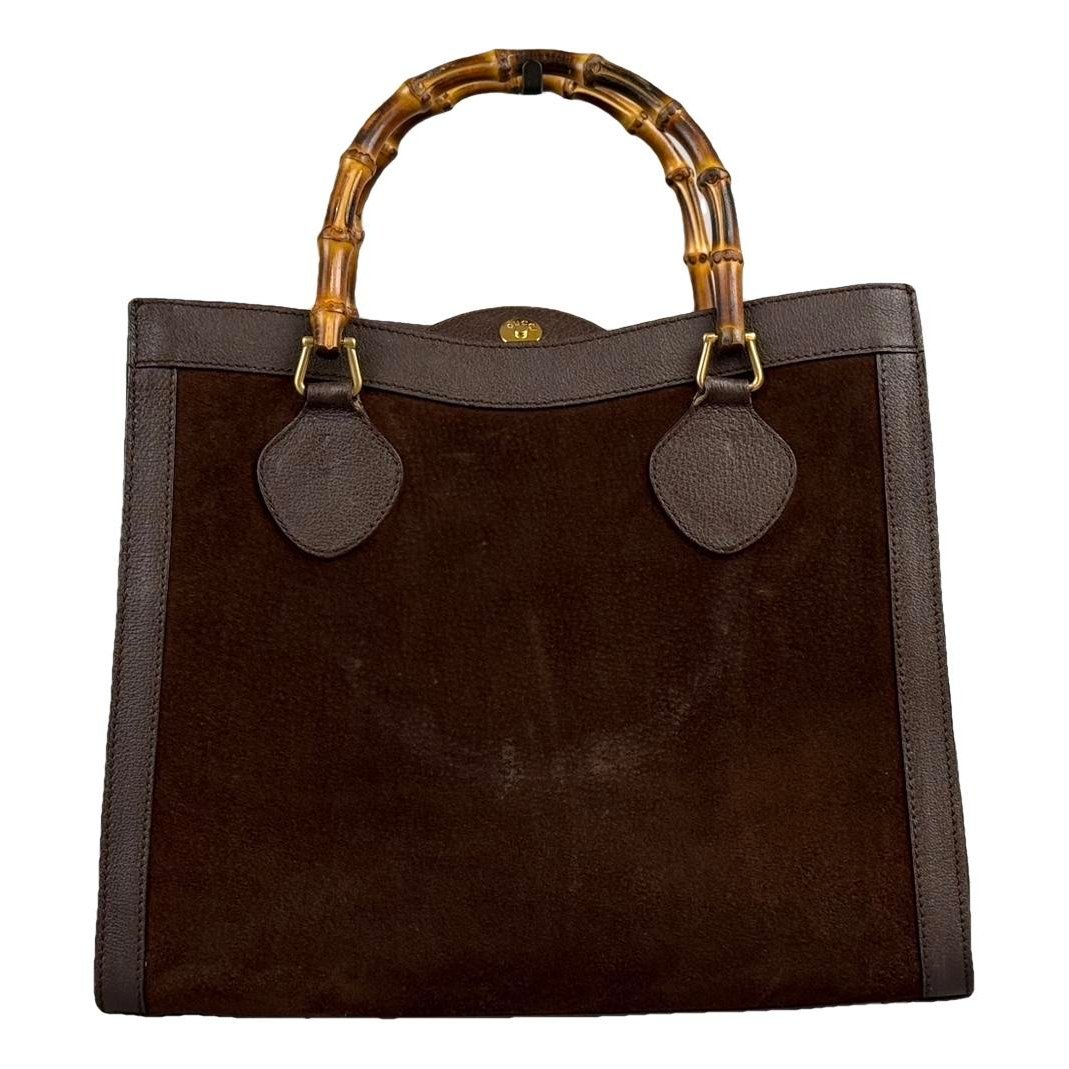 Diana Bamboo leather tote