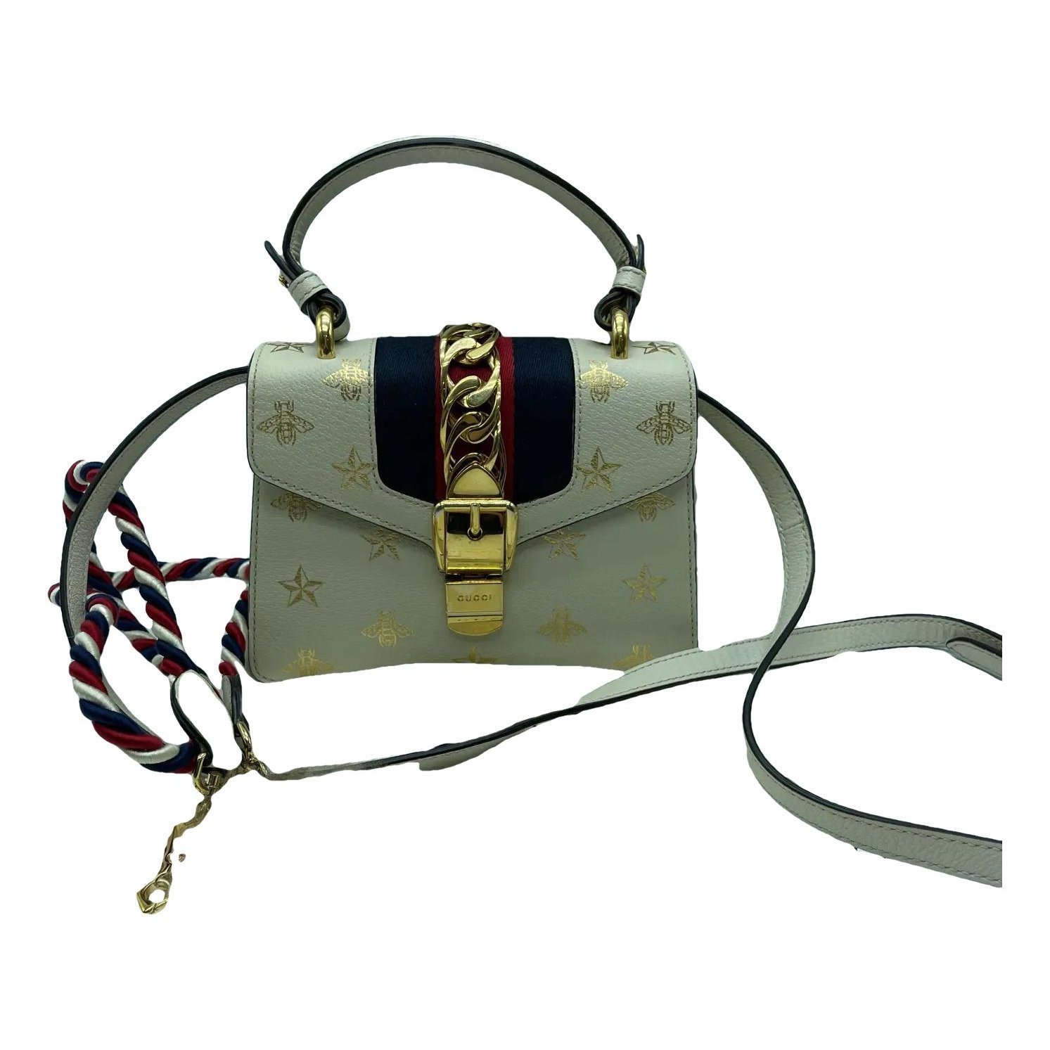 Sylvie Top Handle leather handbag