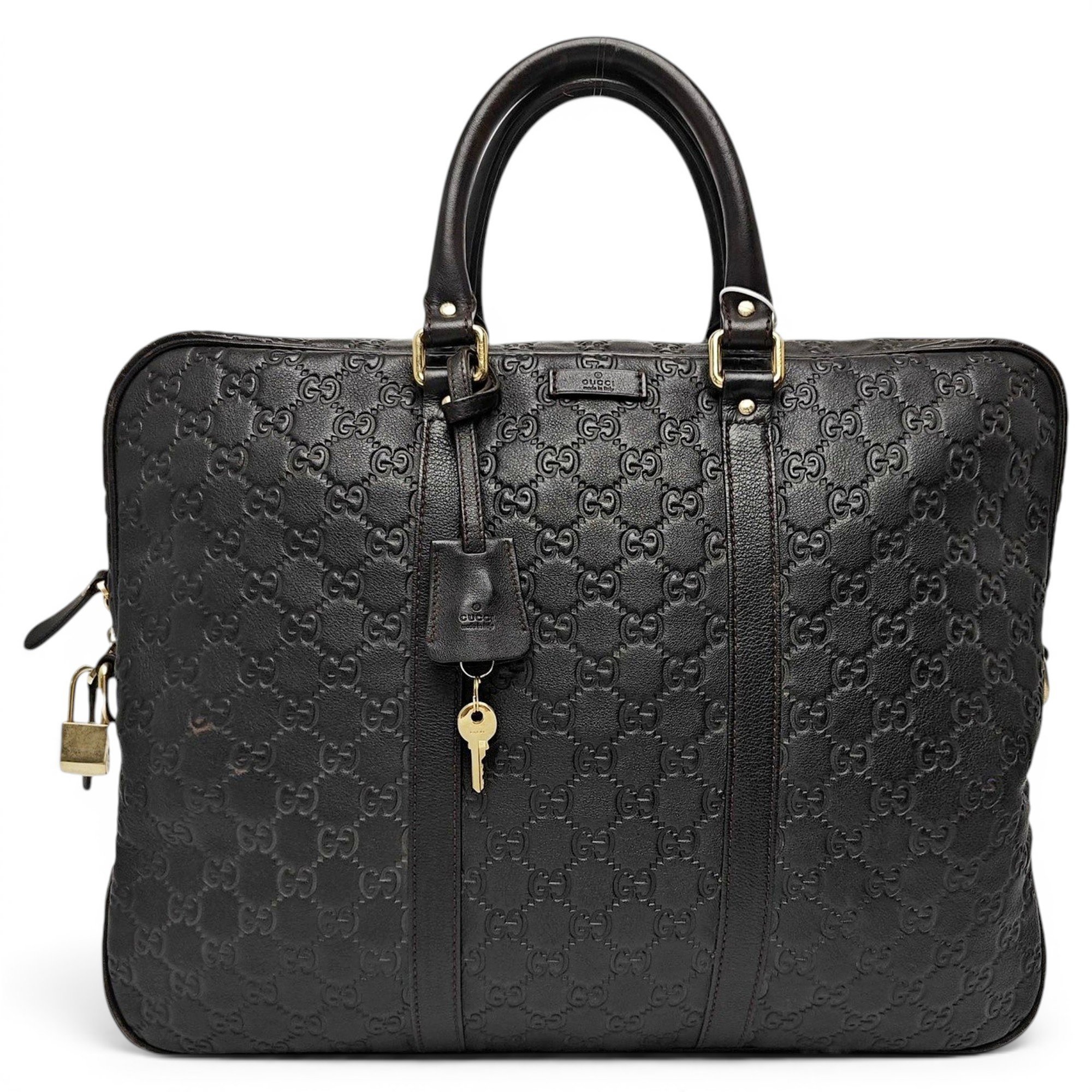 Leather handbag