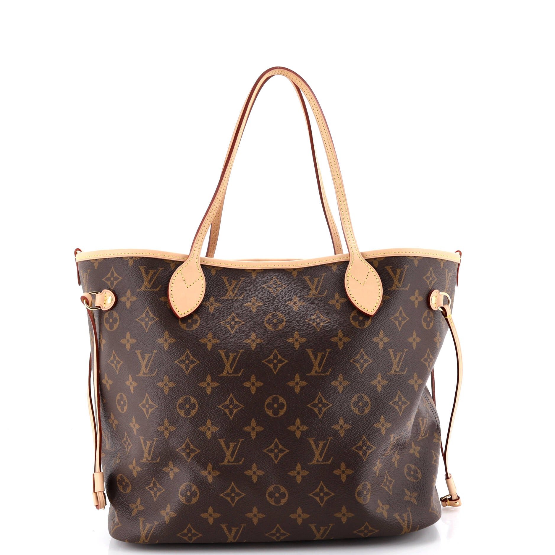Louis Vuitton Neverfull Bandouliere Inside Out Monogram Canvas and Textile MM