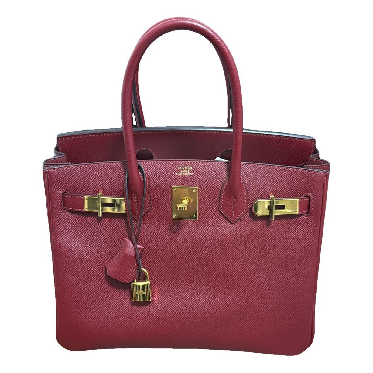 Birkin 30 leather handbag