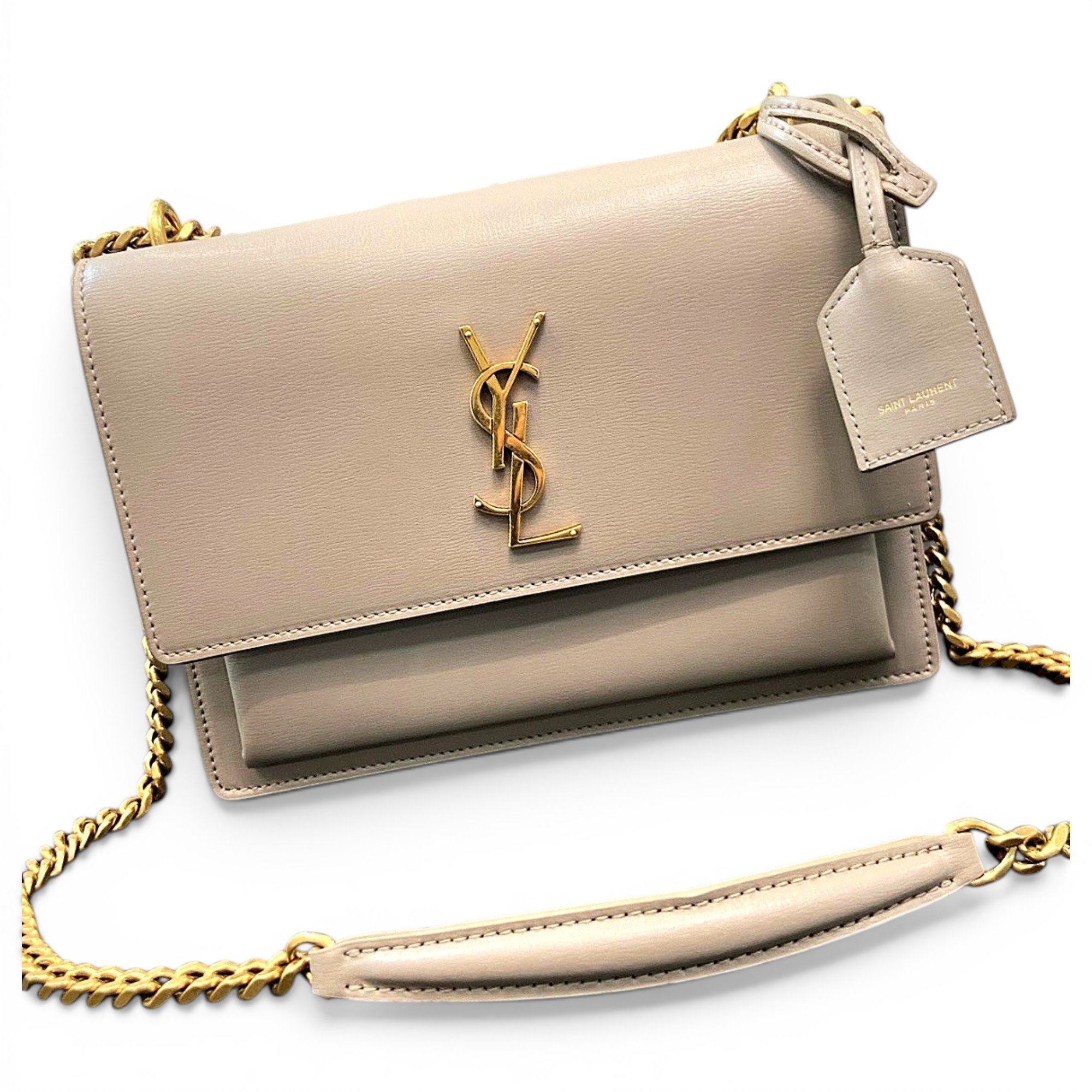 Sunset leather handbag