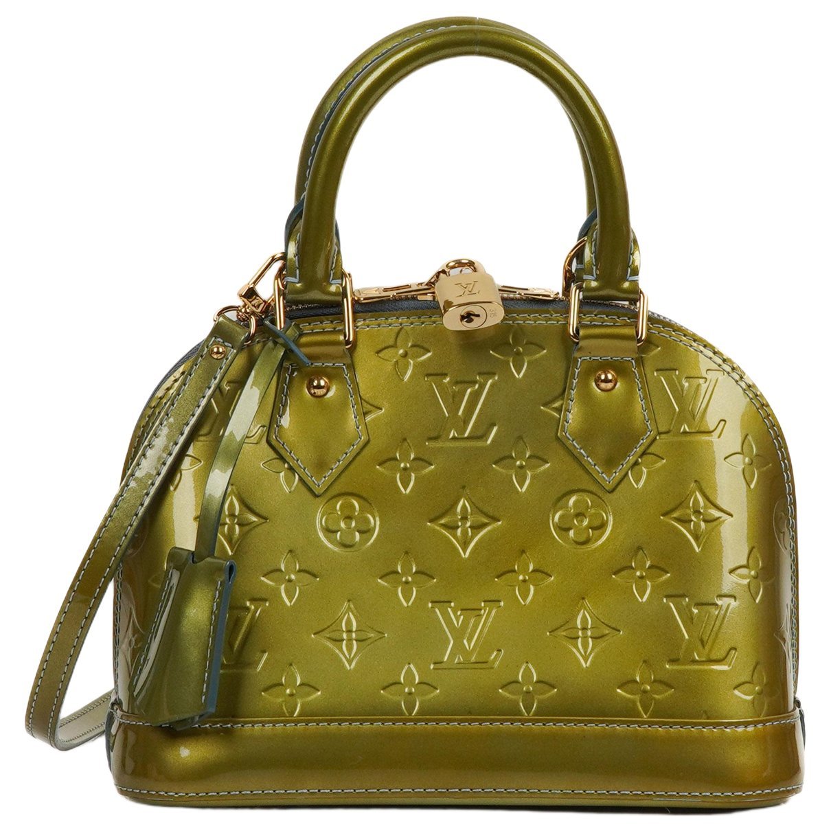 Alma BB patent leather handbag