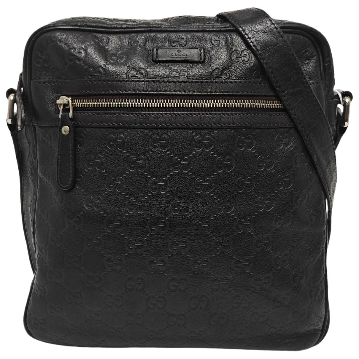 Leather crossbody bag