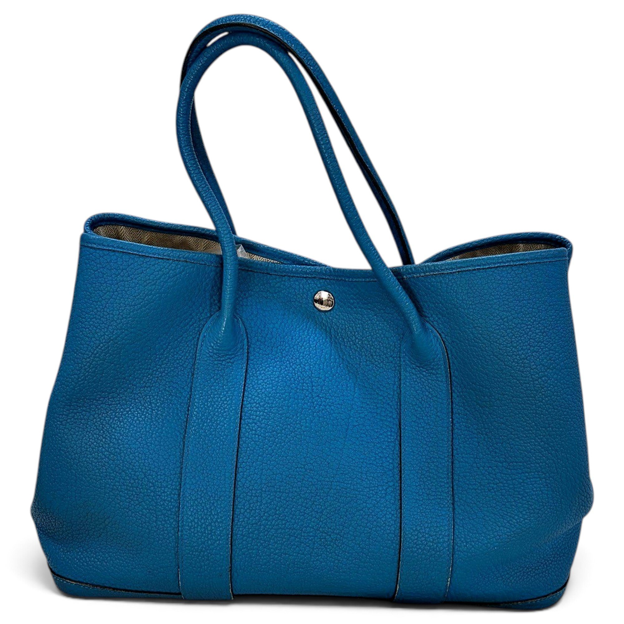 Garden Party leather handbag