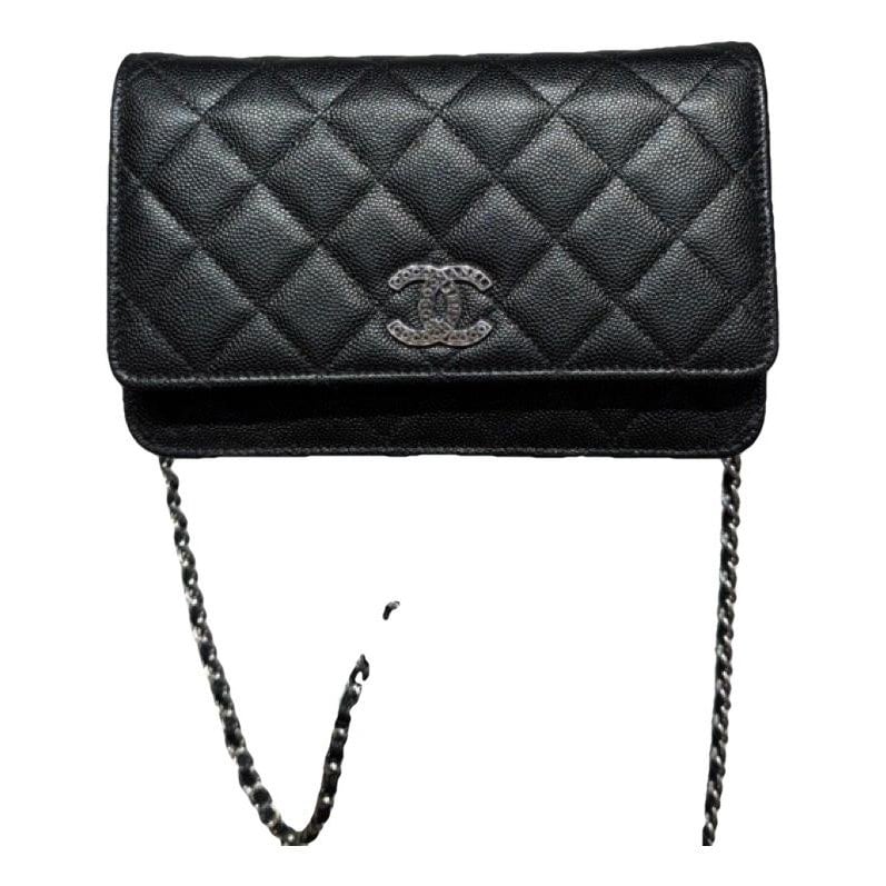 Wallet On Chain Timeless/Classique leather crossbody bag