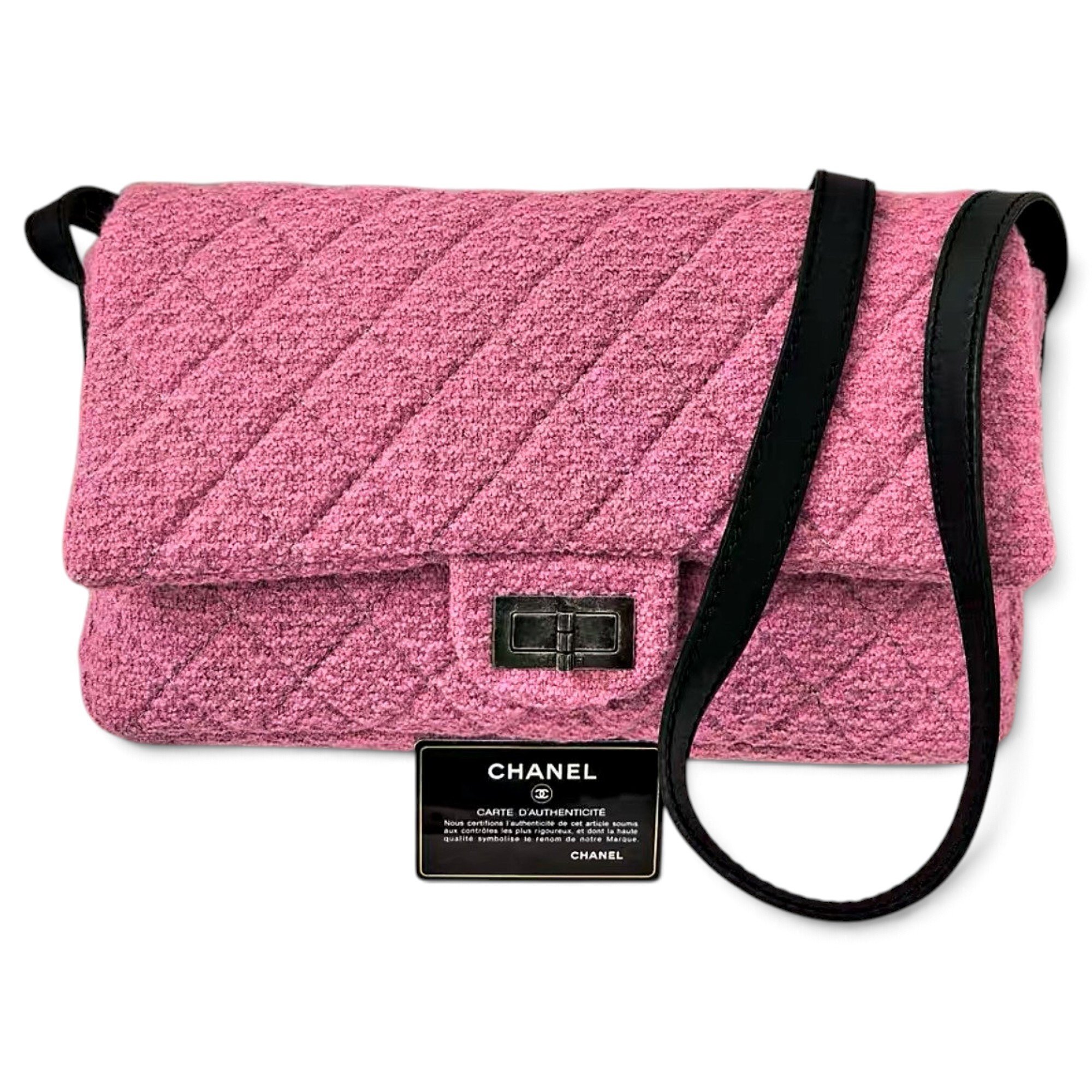 2.55 cloth crossbody bag