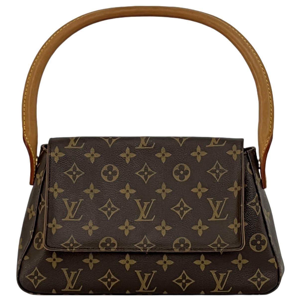 Looping cloth handbag