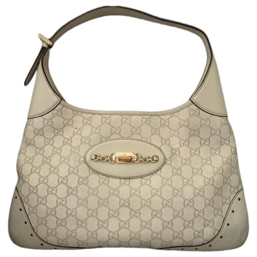 Punch leather handbag