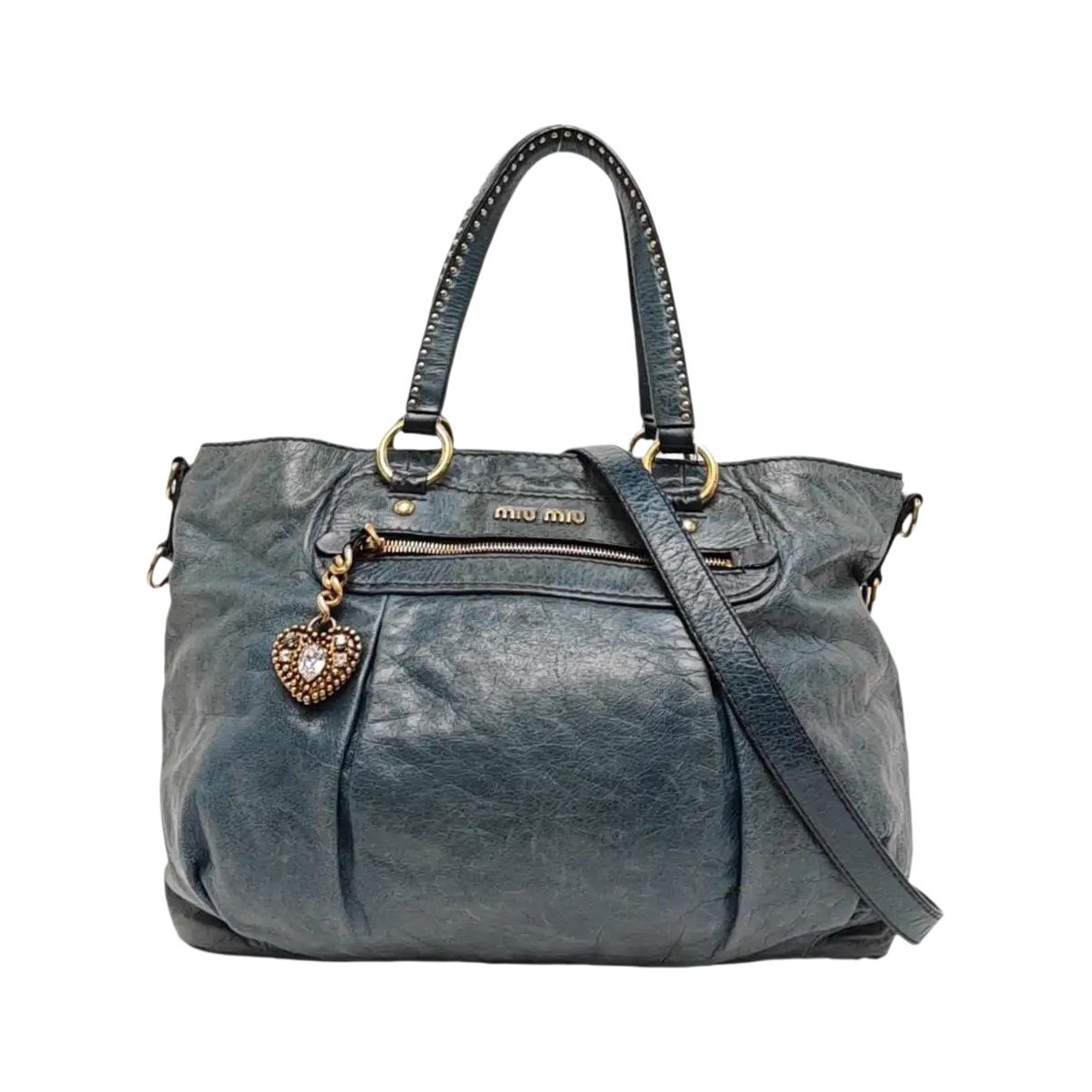 Leather handbag