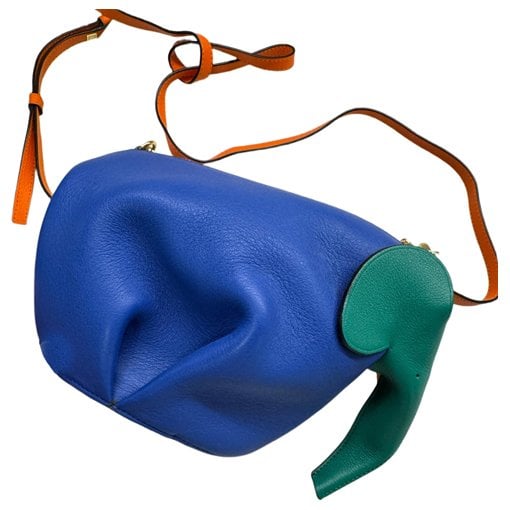 Animals leather crossbody bag