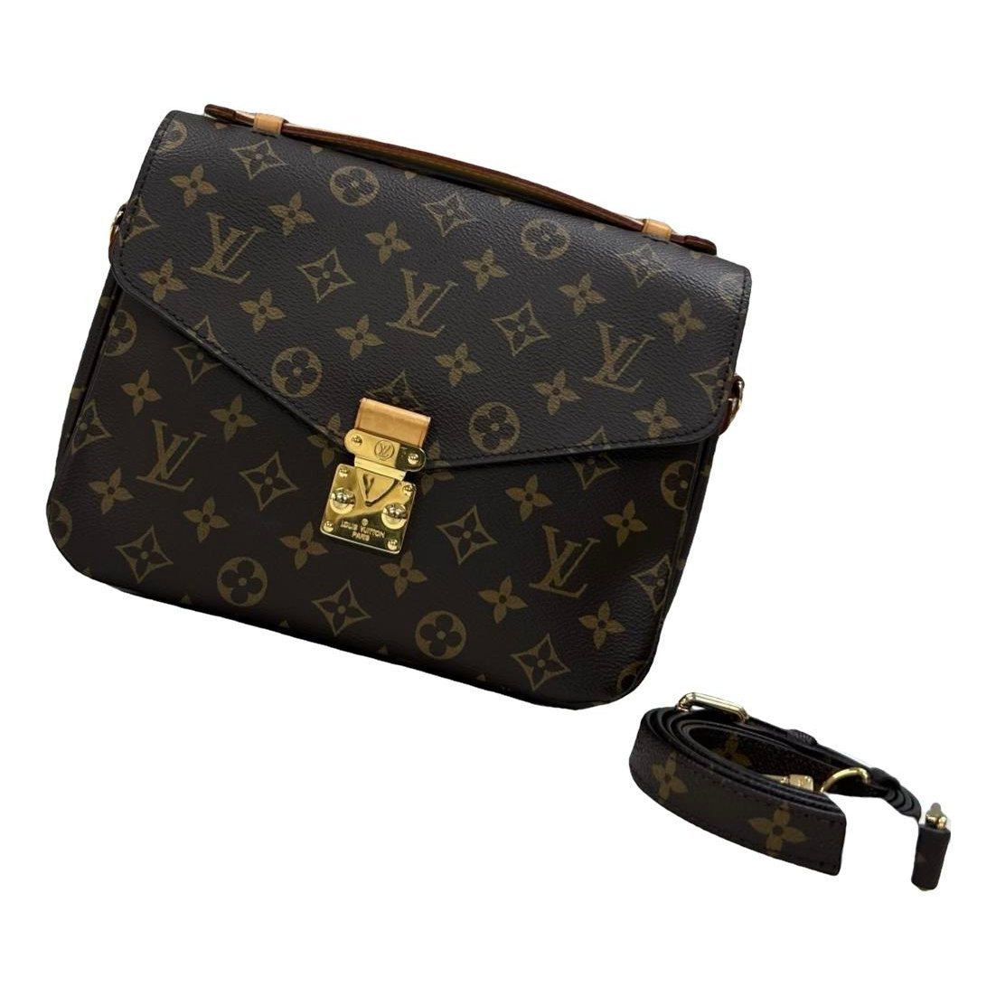 Metis leather handbag
