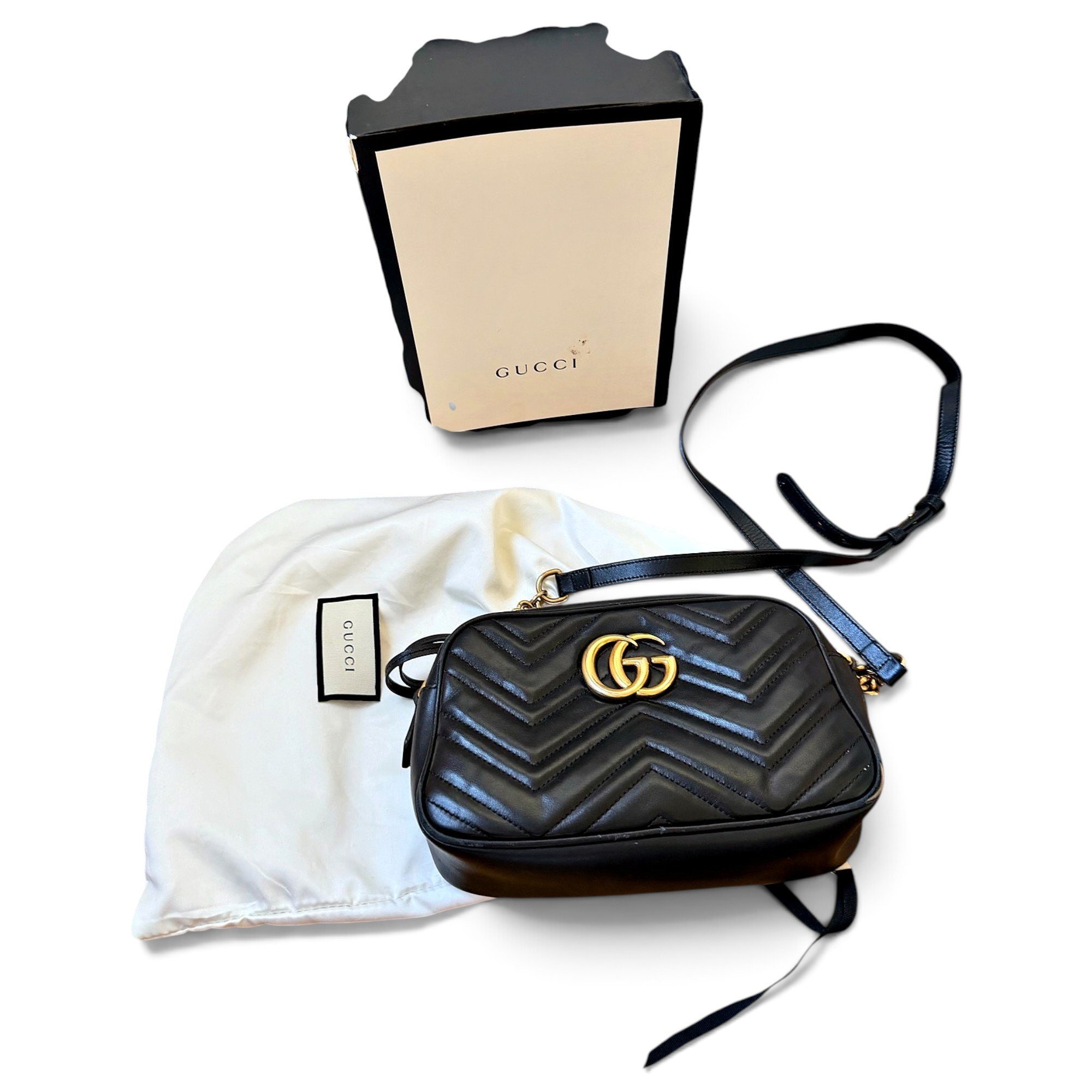 GG Marmont leather crossbody bag