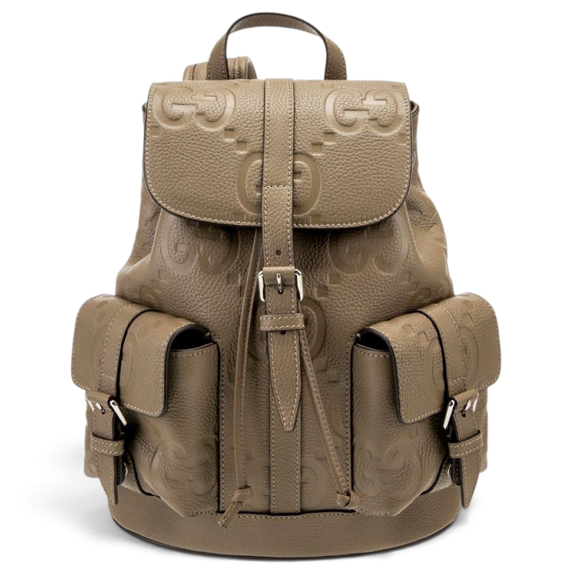 Leather backpack