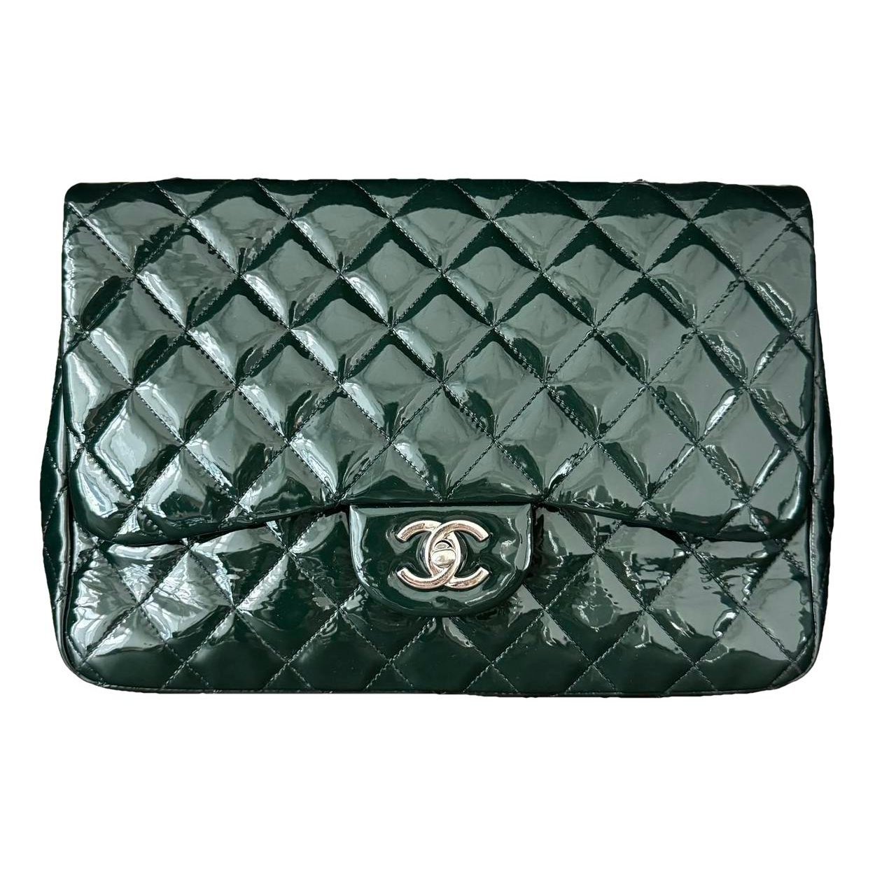 Timeless/Classique patent leather handbag