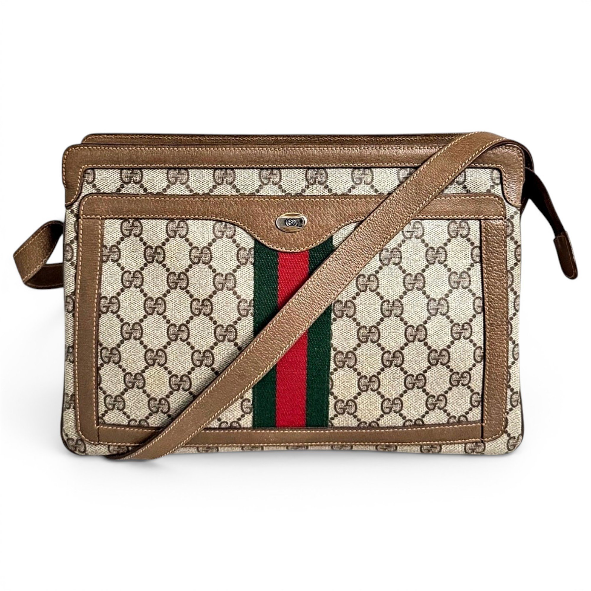 Ophidia patent leather handbag