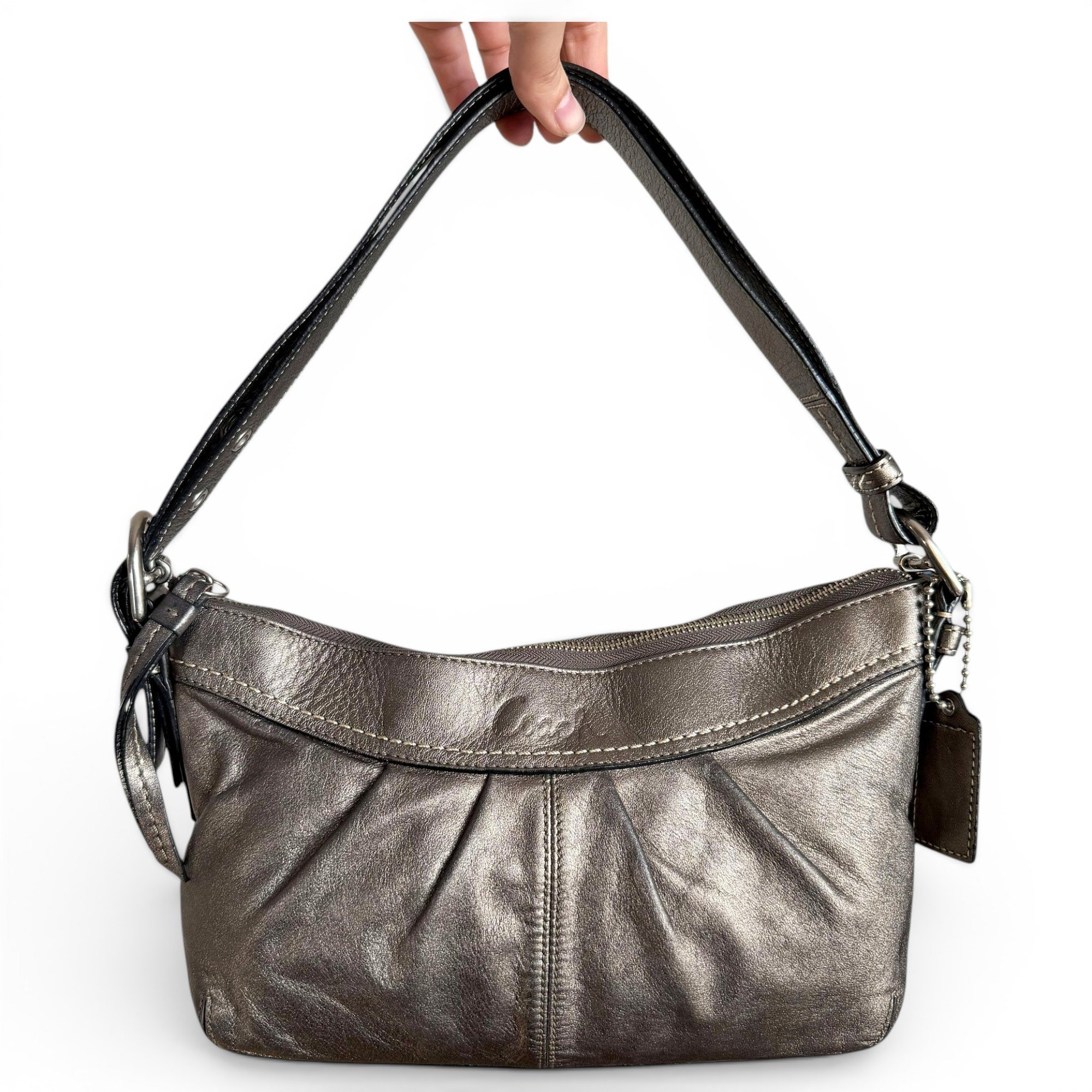 Signature Sufflette leather handbag