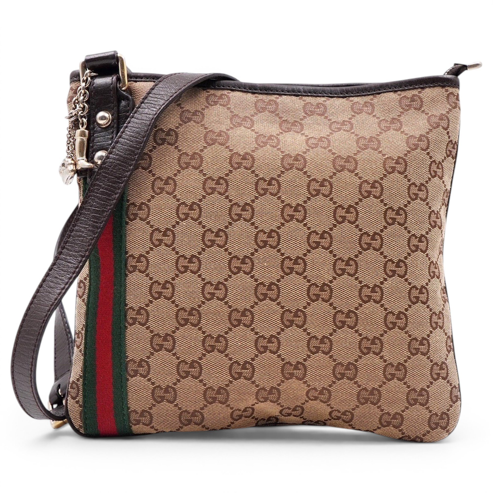 Leather crossbody bag