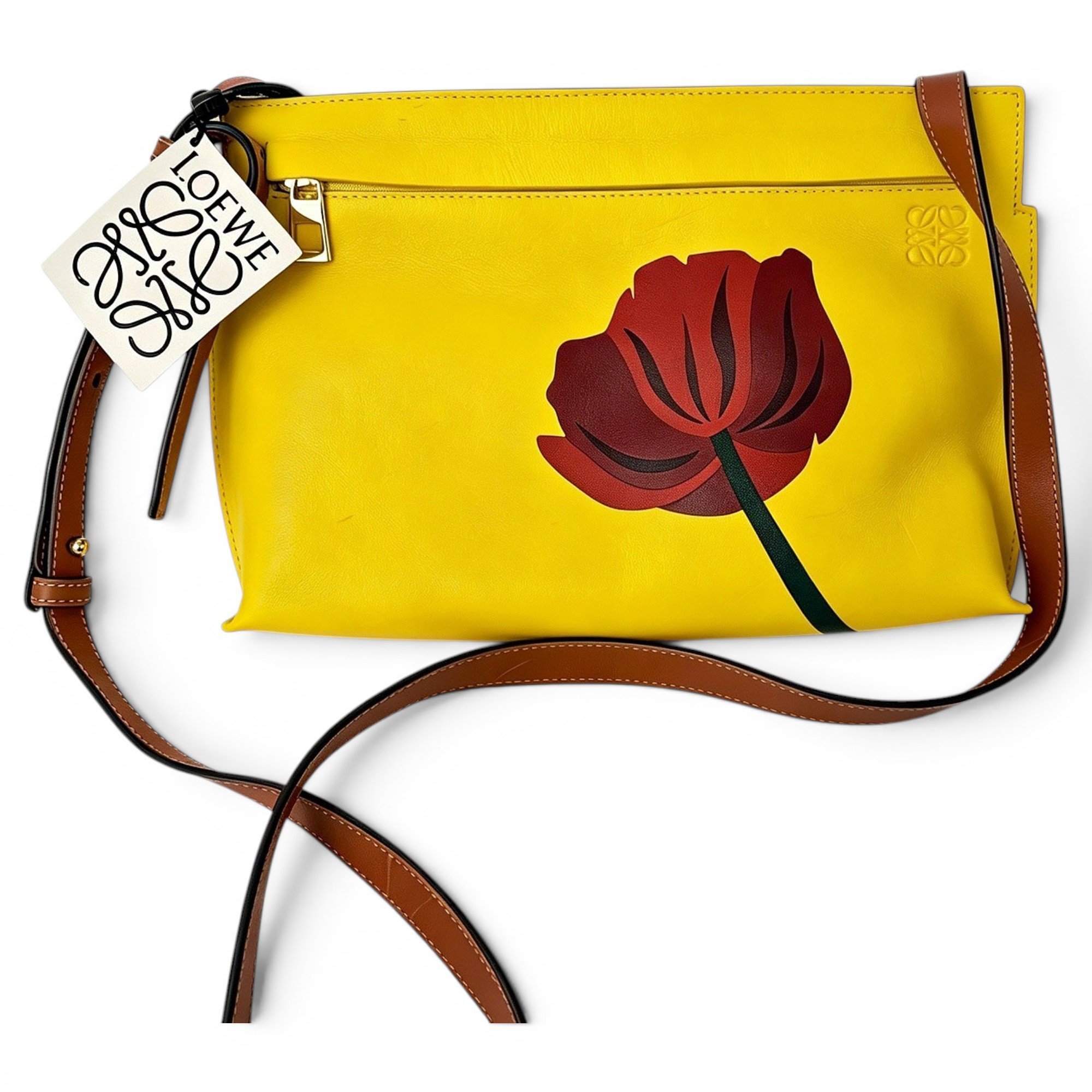 Leather handbag