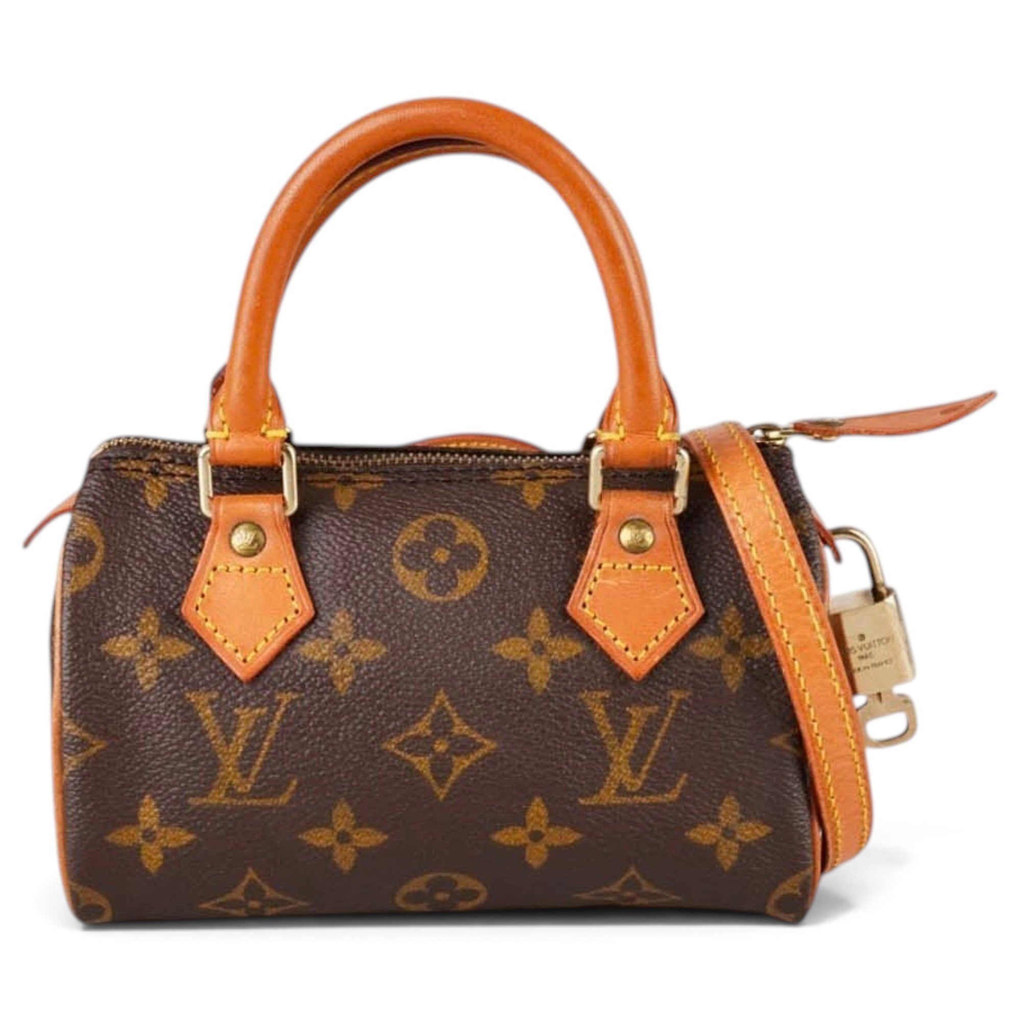 Louis Vuitton Speedy cloth crossbody bag