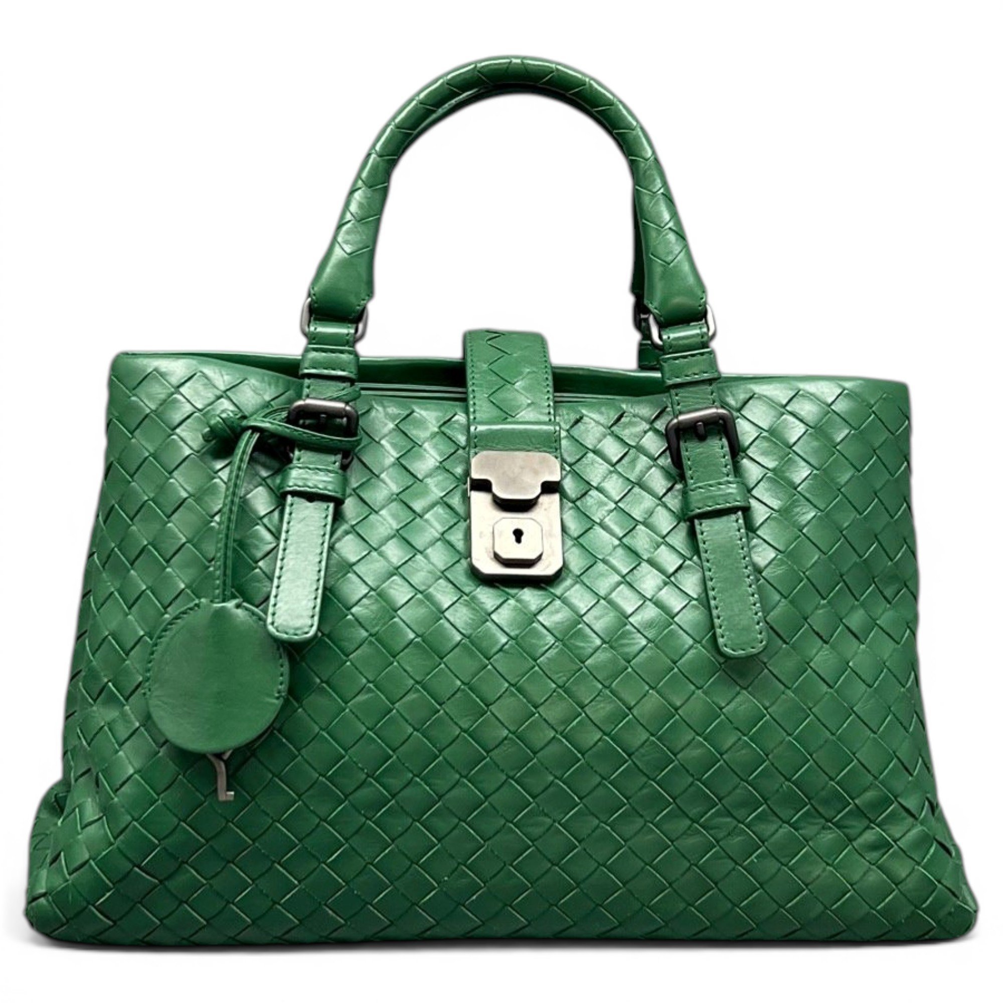 Bottega Veneta Roma leather handbag