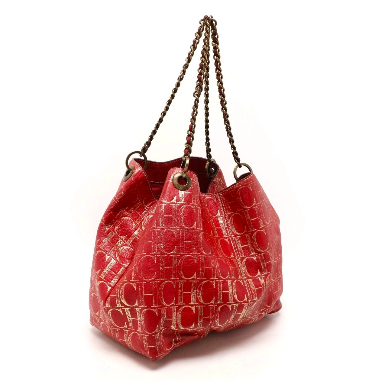 Carolina Herrera Leather tote