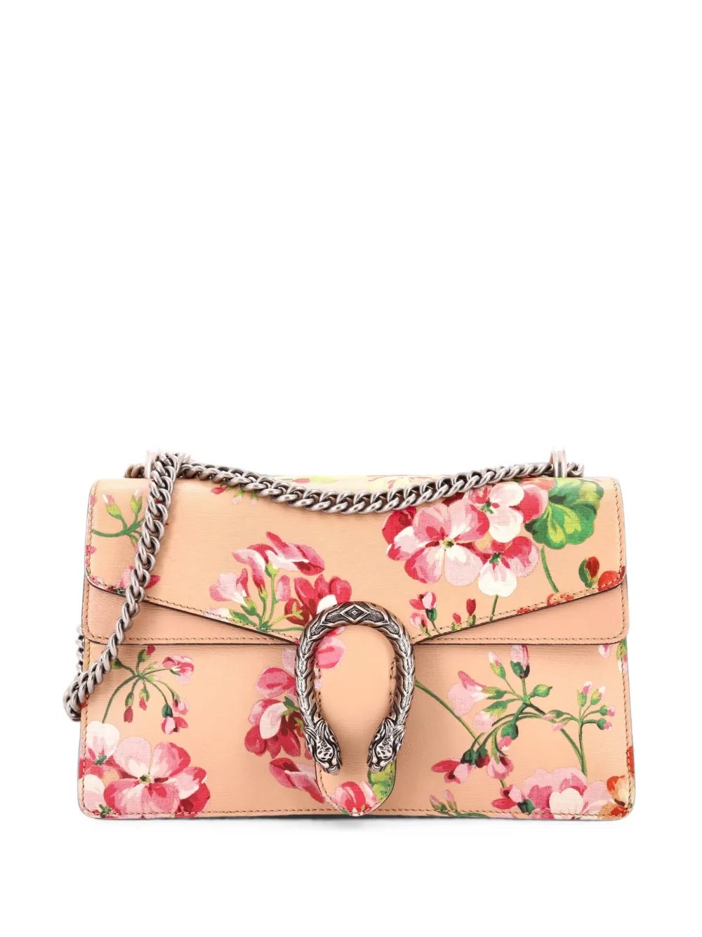 Dionysus Bag Blooms Print Leather Small shoulder bag