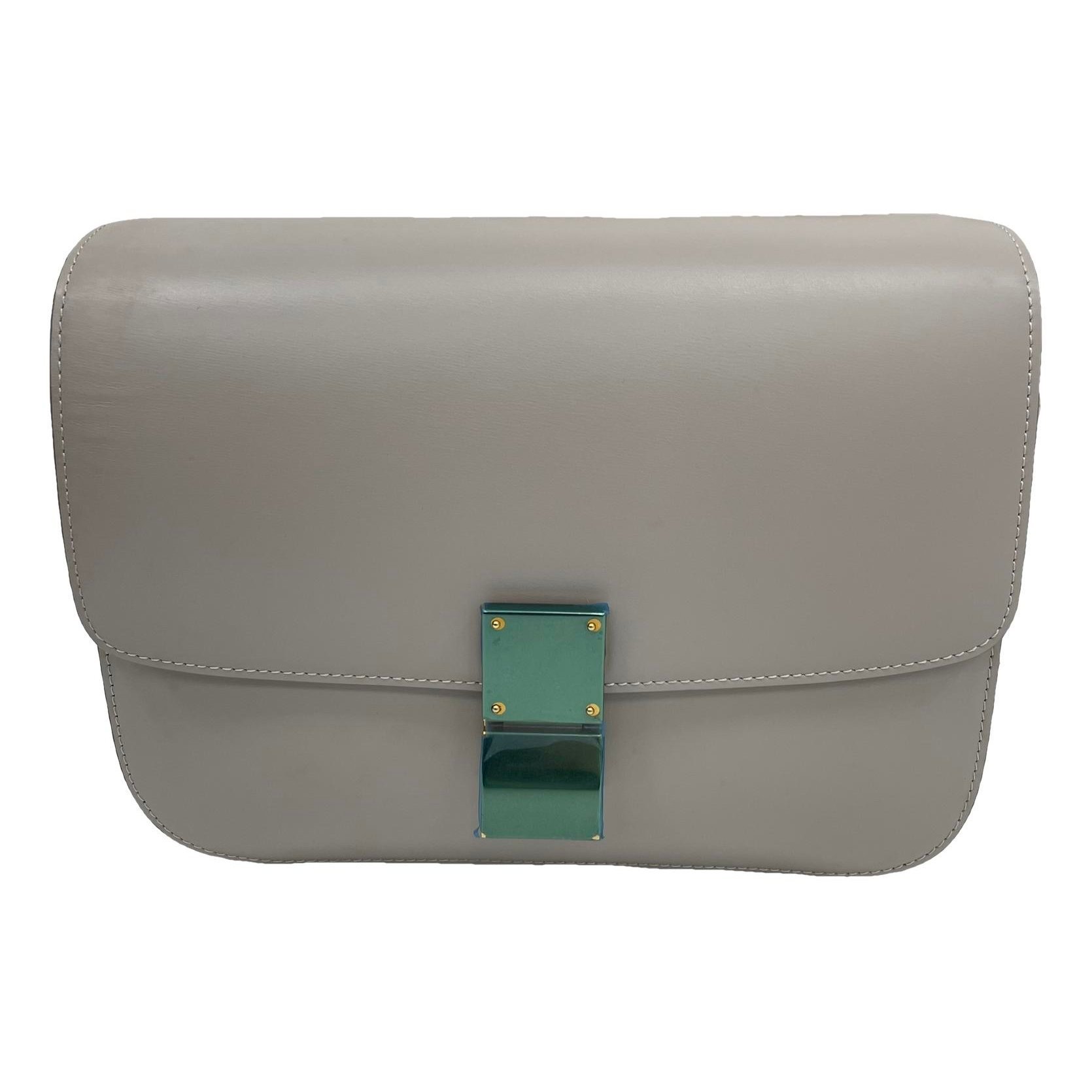 Classic leather handbag